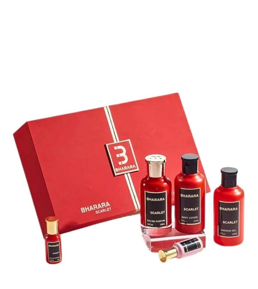 ESTUCHE BHARARA SCARLET 100ML EDP X3 PIEZAS ORIGINAL