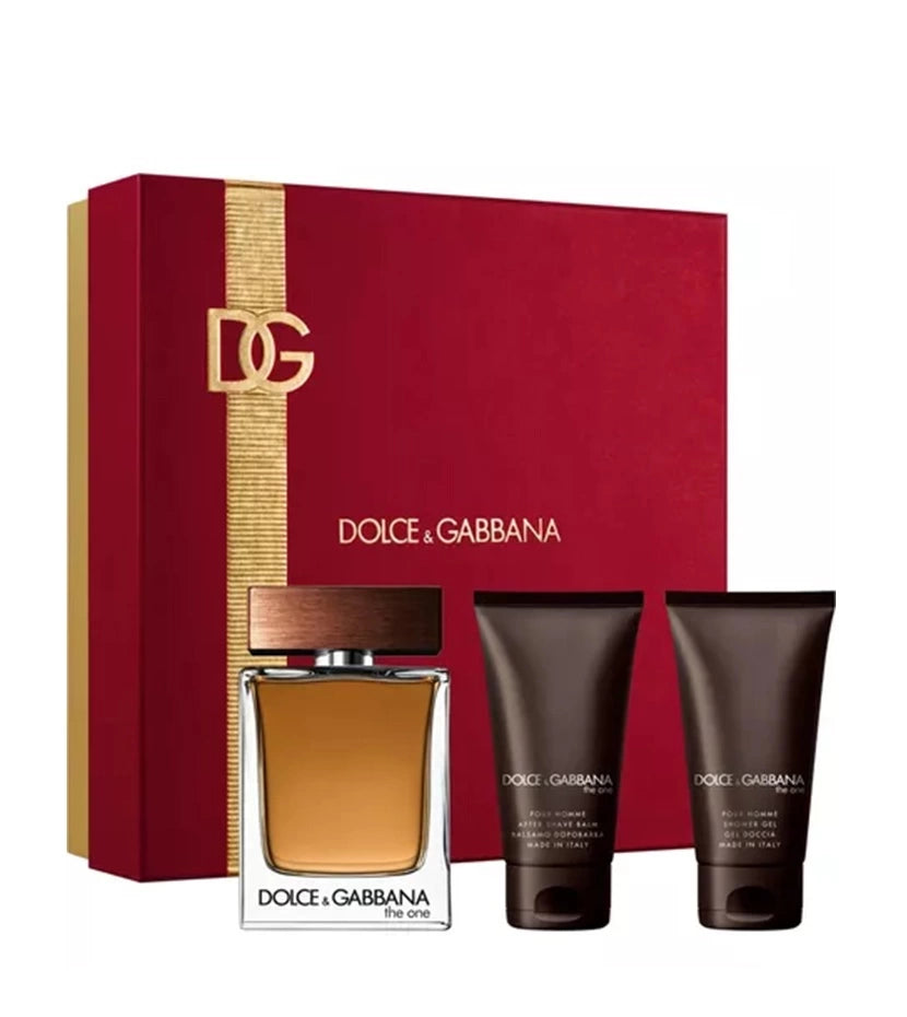 ESTUCHE DOLCE & GABBANA THE ONE X3 PIEZAS 100ML EDT ORIGINAL