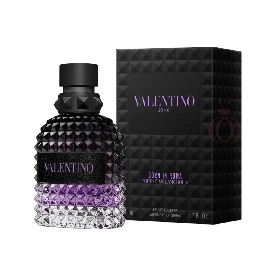 PERFUME VALENTINO UOMO BORN IN ROMA PURPLE MELANCHOLIA 100ML EDT ORIGINAL