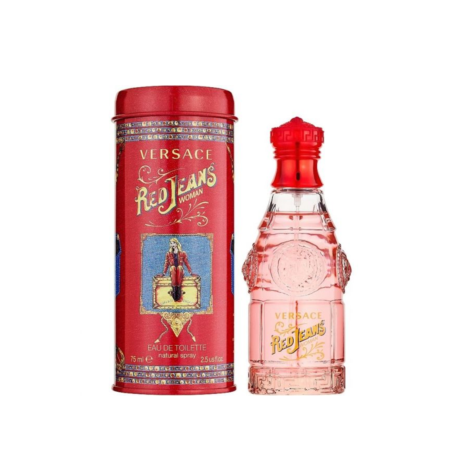 PERFUME VERSACE RED JEANS DM 75ML EDT ORIGINAL