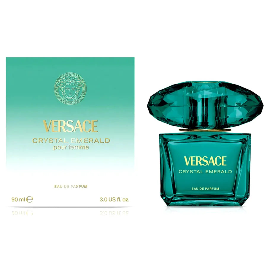 PERFUME VERSACE CRYSTAL EMERALD POUR FEMME 90ML EDP ORIGINAL