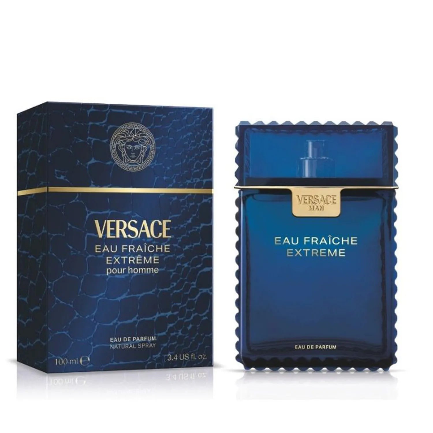 PERFUME VERSACE MAN EAU FRAICHE EXTREME 100ML EDP ORIGINAL