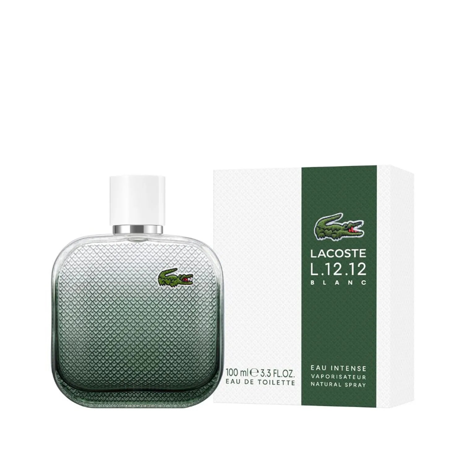PERFUME LACOSTE L.12.12 BLANC EAU INTENSE 100ML EDT ORIGINAL