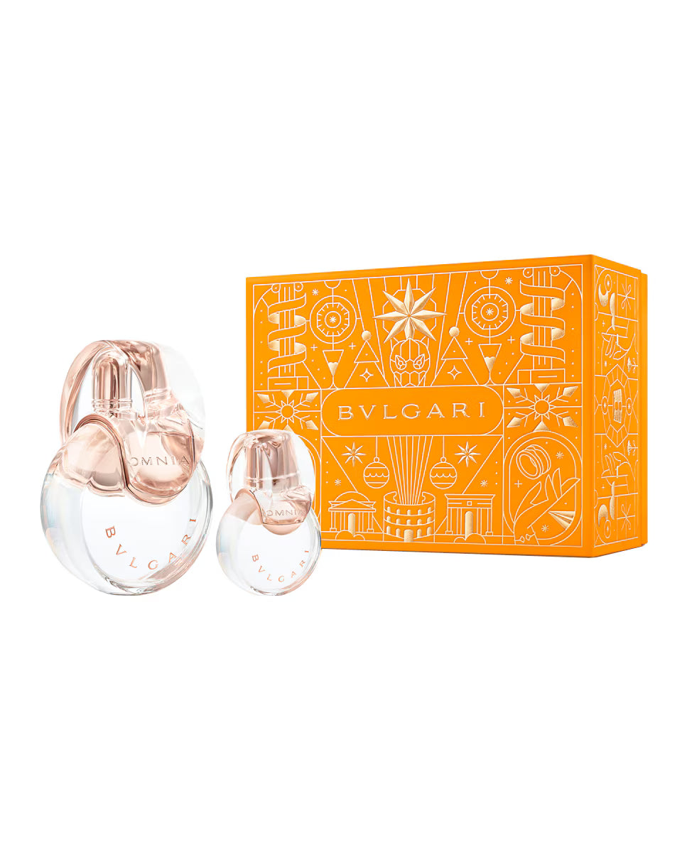 ESTUCHE BVLGARI OMNIA CRYSTALLINE 100ML EDT X2 PIEZAS ORIGINAL